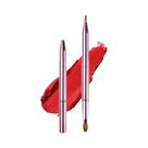 Pincel De Batom Retrátil De Ponta Dupla Feminino, Aplicador Profissional De Brilho Labial Com Tampa,
