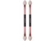 Pincel de Maquiagem para Sombra Lanossi Rose Black - 2 Unidades Pincel de Maquiagem para Sombra Lanossi Rose Black - 2 Unidades