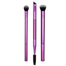 Pincel de maquiagem Trio Real Techniques Eye Shade & Blend, 3 unidades