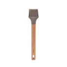 Pincel De Silicone Com Cabo De Madeira Kenya Cinza