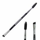 Pincel duplo escova e chanfrado sobrancelha e cilios delinear marca dágua macrilan linha black prof