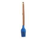Pincel em Silicone com Cabo em Madeira 27x4x2cm - Dolce Home