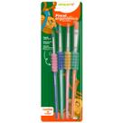 Pincel Ergonômico com 4 Peças - Leo&Leo