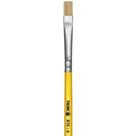 Pincel Escolar Chato Amarelo 815 Nº 04 - Tigre