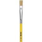 Pincel Escolar Chato Amarelo 815 Nº 06 - Tigre