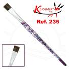 Pincel Keramik Estampado Roxo 235s - Chato Pincel Keramik Estampado Roxo 235s - Chato