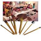 Pincel Kit 8 Peças Maquiagem Corretivo Base Sombra Profissional Make Up