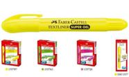 Pincel Marca Texto Amarelo Gel Textliner Faber-castell
