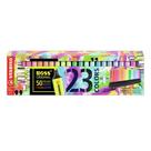 Pincel marca texto Boss 7023-01 - estojo com 23 cores - Stabilo