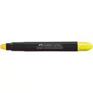 Pincel marca texto gel Supersoft Amarelo 155707 - Faber-Castell