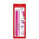 Pincel marca texto Grifpen - Blist 2 unidades - rosa - SM/MTRAZF - Faber-Castell Pincel marca texto Grifpen - Blist 2 unidades - rosa - SM/MTRAZF - Faber-Castell