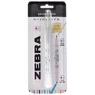 Pincel marca texto Mildliner Ponta dupla Cinza Zebra 1 UN