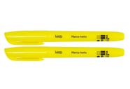 Pincel Marca Texto Neon Keep Kit c/2 Unidades - Amarelo