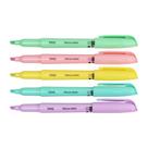 Pincel Marca Texto Neon Keep Kit c/5 Unidades na cor PASTEL