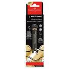 Pincel marcador multisuperfícies Multimark Cromado Ouro MM/ESSP829 com 1 unidade - Faber-Castell