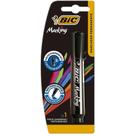 Pincel Marcador Permanente BIC Marking Recarregável Preto Pincel Marcador Permanente BIC Marking Recarregável Preto