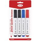 Pincel Marcador Quadro Branco 3,0mm 3 cores, BY102607, Oval