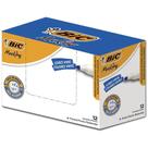 Pincel para Quadro Branco BIC Marking Recarregável Azul Caixa com 12