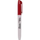 Pincel para Quadro Branco Jocar SLIM Vermelho - Caixa com 12 Unidades