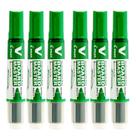 Pincel para Quadro Branco Recarregável Board Master Verde 6 Unidades - Pilot