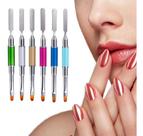 Pincel Polygel Espatula Ponta Dupla Poligel Unhas Nails Arts
