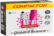 Pincel Quadro Branco Qb Recarregavel Rosa