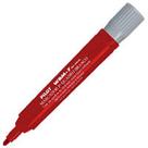 Pincel Quadro Branco Wbm-7 Recarregavel Vermelho