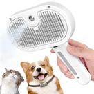 Pincel spray Cat Brush Pecait para eliminar o branco autolimpante
