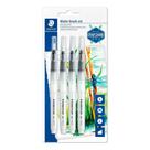Pincel Staedtler Aquarela - 4 Unidades