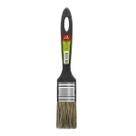 Pincel trincha chato pequeno condor para pintura cerdas medias e macias fixadas com metal ref 700 x 1 pol 27mm