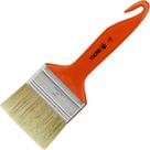 Pincel Trincha Média 3", Cerda Branca, Tigre
