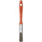 Pincel Trincha Para Pintura 1/2 Polegadas 12mm Cerdas Gris