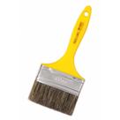 Pincel Trincha Para Pintura 4 Pol Cerda Grisalha Cabo Plástico Compel
