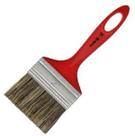 Pincel Trincha Para Pintura Tigre Media 500 3 Polegadas Cerda Gris Pintor Parede Látex Acrílico