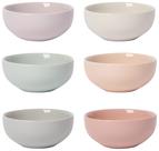 Pinch Bowl Set Now Designs Pastel Ceramic 60ml, conjunto de 6