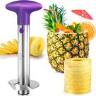 Pineapple Corer & Slicer Zulay Kitchen em aço inoxidável roxo