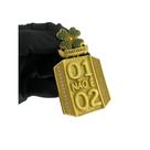 Pingente 01 Não é 02 Trevo Personalizado g - Banhado a Ouro