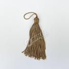 Pingente 7cm Caramelo Franja de Seda (Tassel) - 10 unidades