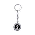 Pingente Aço Chaveiro Signo Zodíaco VIRGEM 30mm
