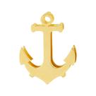 Pingente Aço Hit Âncora 11.5mm Gold IPG Pingente Aço Hit Âncora 11.5mm Gold IPG