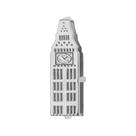 Pingente Aço Hit Big Ben 11.5mm
