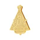 Pingente Aço Hit NSra. Aparecida 16.5mm Gold IPG