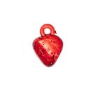 Pingente Acrílico Frutinha Morango/Maçã 10 Unidades Decoração Pulseiras