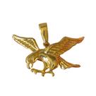Pingente Águia G - Banhado a ouro 18k