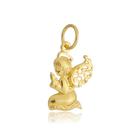 Pingente Anjinho Ouro Amarelo 18 Kl