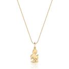 Pingente Anjo Em Ouro 10k P92