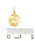 Pingente Anjo Pensador Em Ouro 18k 750 (cod50y)