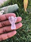 PINGENTE ANJO QUARTZO ROSA - (2,5 a 3,5)cm PINGENTE ANJO QUARTZO ROSA - (2,5 a 3,5)cm