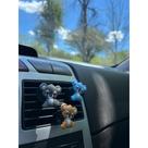 Pingente Aromático Urso Coala Aromatizante para Carro com Clipe Adaptável + Essência Grátis!