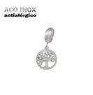 Pingente Árvore da Vida em Aço Inox Antialérgico Pulseiras Berloque